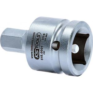 KS TOOLS - 515.0001 3/4'' <b>Impact</b> bit <b>socket</b> for hexagon, short - EAN 4042146242650 <b>IMPACT</b> <b>SOCKETS</b> AND ACCESSORIES - Product Image 2