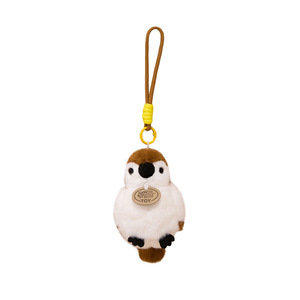 Bracelet à clipser avec pendentif d'épaule en peluche personnalisé : Pigeon, Perroquet, Animal à <span class=keywords><strong>bec</strong></span> géant, Vente en gros, Jouets pour bébés 12 cm - Product Image 6