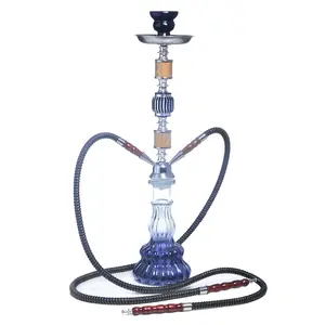 Futeng Pabrik Langsung Pipa Ganda Hookah Pengerjaan Yang Baik Shisha Kecil Grosir Tembakau untuk Shisha