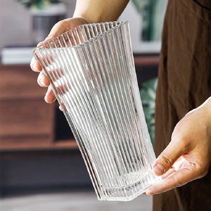 Verrerie énorme <span class=keywords><strong>vase</strong></span> en verre pour fleur décoration de la maison en gros - Product Image 6