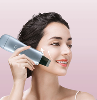 2025 usage domestique épurateur de peau visage spatule dissolvant de points noirs outils de soins de la peau comédons extracteur visage thérapie ionique nettoyant pour les pores