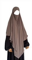 Khimar de prière en jersey de bambou Timett 2026, coupe classique, en tissu jersey doux et respirant pour femmes musulmanes
