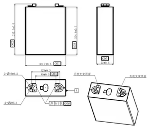 Cellule LiFePO4 Longue Durée de Vie 3.2V 280Ah LF280K 314Ah MB31, Stock Pologne pour Stockage d'Énergie Solaire Domestique, Expédition Rapide UE - Product Image 2