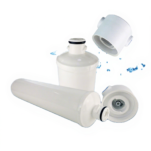 Cartouche de filtre à eau en carbone actif RO de type mince à changement rapide D60 Connexion rapide Port 1/4\" pour utilisation manuelle domestique Eau - Product Image 1