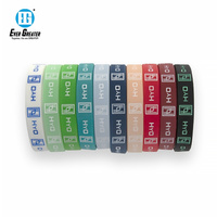 Pulsera de Silicona Suave, Resistente al Agua, Ecológica y Duradera, con Logotipo Personalizado para Eventos, Recuerdo de Fiesta