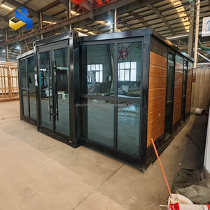 <span class=keywords><strong>Livraison</strong></span> rapide directe de l'usine. Maisons conteneurs, bureaux, villas, espaces de vie extensibles, respirants et portables avec fenêtres du sol au plafond - Product Image 6