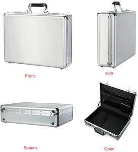 Vendita calda durevole in alluminio valigetta personalizzata OEM & ODM Design documentale custodia con custodia per il trasporto - Product Image 5