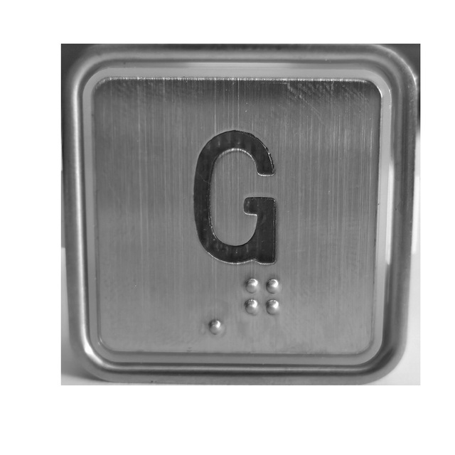 Elevator Push Button Switch Replaced Parts AK07 Elevator Buttons with Braille