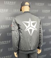 Veste bomber coupe-vent imperméable à coque rigide avec fermeture éclair, pour l'automne, personnalisable, pour l'extérieur, grande taille, coupe classique, pour hommes et femmes
