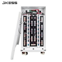Boîtier de batterie DIY JKESS LiFePO4 48V/51.2V 16S 150A avec BMS JK, écran LCD, CANBUS/RS485, 280-320Ah, 15KWh, système de stockage d'énergie solaire