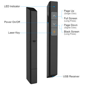 Présentateurs sans fil mini intégrés de haute qualité à bas prix Norwii avec pointeur laser rouge - Product Image 2
