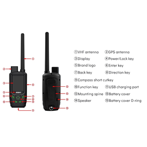 उच्च गुणवत्ता मिनी स्मार्ट जीपीएस पालतू अनुरेखण डिवाइस एप्लिकेशन नियंत्रण निविड़ अंधकार पालतू अनुरेखक कॉलर - Product Image 3