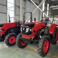 Tracteur agricole 4x4 de 100 CV à 120 CV, vente en gros d'usine, faible coût d'exploitation, machines agricoles diesel durables