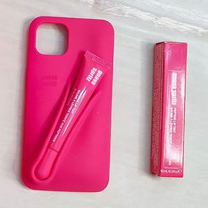 Custodia Protettiva in Silicone per <span class=keywords><strong>iPhone</strong></span> 17 16 15 con Design Rossetto, Portatile, per Lucidalabbra e Rossetto, Compatibile con <span class=keywords><strong>iPhone</strong></span> 14 13 12 <span class=keywords><strong>Pro</strong></span> Max - Product Image 3