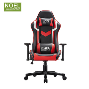 Chaise pivotante de jeu réglable personnalisée, fournisseur de chaise de course de jeu d'occasion rouge et <span class=keywords><strong>noir</strong></span> - Product Image 2
