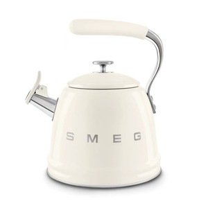 <strong>Retro</strong> Whistle <strong>Kettle</strong> with Pot Cover Modern and Simple Design for Induction Cooker and Open Flame 2.3L Water Boiler - Product Image 5
