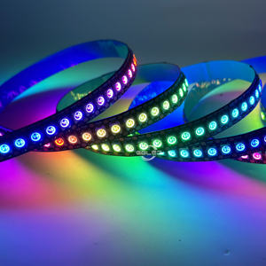 单像素控制 WS2812B LED 灯带 5V SMD 5050 内置 IC RGBIC 可寻址灯带，适用于智能家居照明设计 - Product Image 1