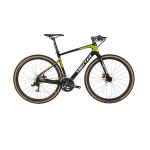 Mon Vélo de Route Léger en Carbone Mat Bleu pour Hommes 45*700C GRAVEL XC 24 Vitesses Manuel Racing Sans Fourche - Product Image 1