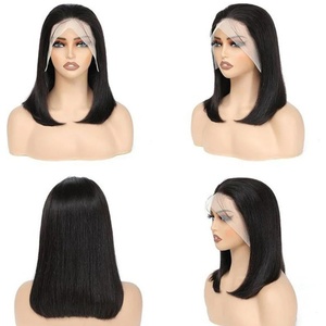 Peluca <span class=keywords><strong>de</strong></span> <span class=keywords><strong>Cabello</strong></span> Humano Remy Brasileño Liso con Encaje HD 13*4, Densidad 200% Súper Gruesa, para Mujeres Negras - Product Image 4