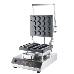 Thực phẩm đường phố đa chức năng 16 lỗ mini Pie Maker Tart Maker Waffle cup Baker tartlet máy làm với CE cho nhà hàng - Product Image 1