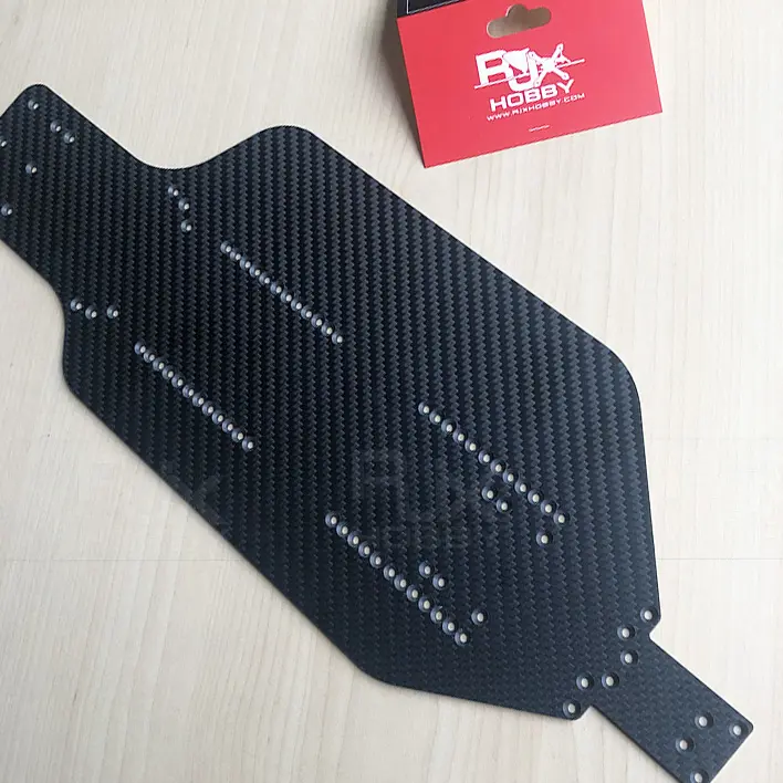 RJX CNC Parts FPV RC Car Custom Carbon Fiber Parts Chassis