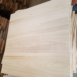 Solid Wood Boards Rectangular <b>Folding</b> <b>Outdoor</b> <b>Table</b> Customizable Size Paulownia Wood Shandong Origin - Product Image 1
