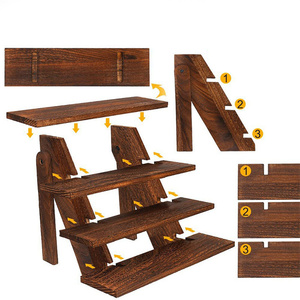 Hiển thị bằng gỗ đứng, tầng gỗ Riser cho đám cưới và bên, bảng kệ cho các nhà cung cấp Cupcake - Product Image 3