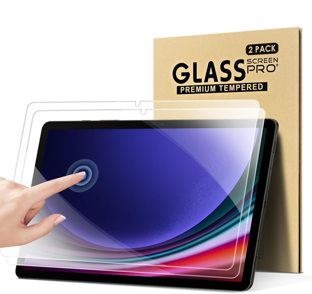 Complete Full Cover Tempered Glass Screen Protector Film for Samsung for Galaxy Tab S7 FE 12.4inch Phone Accessories