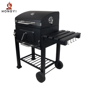 Parrilla Cuadrada de Acero Inoxidable Hongyi 50x40x70cm, Parrilla Portátil Plegable de Carbón para Exteriores de Gran Capacidad para Picnic - Product Image 5