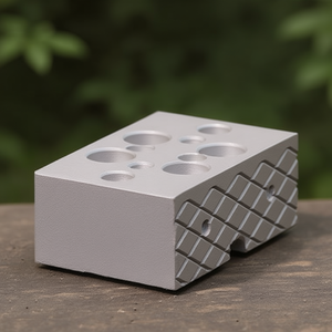 Mandíbula móvil romboidal lisa para mordazas modulares superiores - Product Image 3