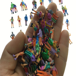 Mô Hình Tàu Hỏa 1:87 Tỷ Lệ Nhựa Vẽ Hình HO TT Người Đứng Các Loại Tư Thế - Product Image 3