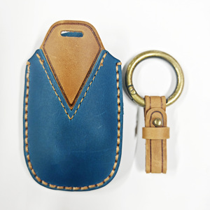Crazy Horse cuir nouveaux accessoires sans clé voiture clé à distance housse protéger coque sac pour Chery Jetour 2020 2021 <span class=keywords><strong>2022</strong></span> - Product Image 3