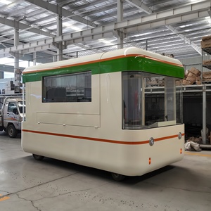 Camión <span class=keywords><strong>de</strong></span> Comida Rápida y Café Móvil OEM, Resistente a la Intemperie, con Exterior <span class=keywords><strong>de</strong></span> Acero Inoxidable, para Hot Dogs y Helados - Product Image 2