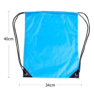 Mochila con Cordón de Poliéster y Nailon Plegable, Personalizable con Logotipo, Promocional, Impermeable, Venta al Por Mayor - Product Image 2