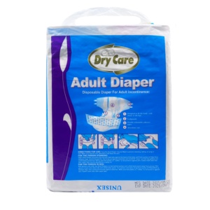 Couches jetables pour adultes Dry Care, haute absorption, protection anti-fuites, unisexe, protection contre l'incontinence - Product Image 1