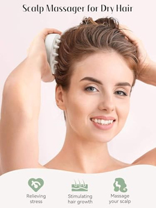 Oferta Especial: Set de Peine de Paja de Trigo de Dientes Anchos, Peine Iónico para Peluquería y Champú, Cepillo de Silicona para Masaje y Limpieza para el Hogar - Product Image 4