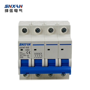 Высококачественный профессиональный автоматический выключатель с защитой от утечки DX47-63 63А 4P напрямую от производителя - Product Image 3