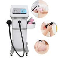 Machine à vide professionnelle 3-en-1 portable en acier inoxydable et ABS pour le lifting des fesses, technologie de vibration, agrandissement des fesses, certifiée CE