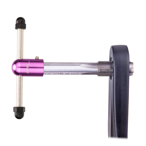 ZTTO-Juego de manivela para bicicleta, juego de bielas de 9/16 pulgadas, herramienta universal de rosca de pedal, fajas de acero, 9 y 16 grifos - Product Image 1