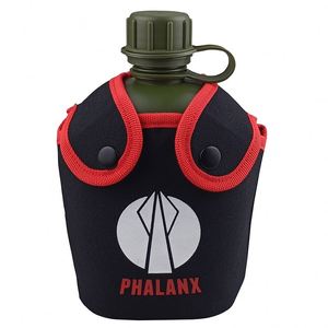 Muestra gratuita OEM: Bolsa portátil para cantimplora/botella de agua con correas para hombro y correas Molle, ideal para camping y moda. - Product Image 6