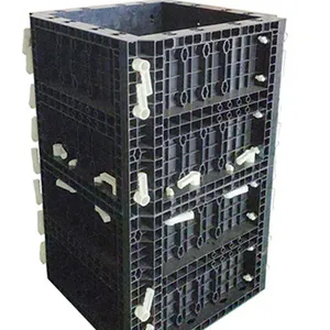 广州定制塑料模具塑料混凝土柱建筑用可重复使用的塑料圆形模板