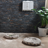 Panneau en pierre artificielle NEU PU, grande dalle, design moderne, revêtement extérieur décoratif pour hôtel, imperméable, durable, modèle 3D