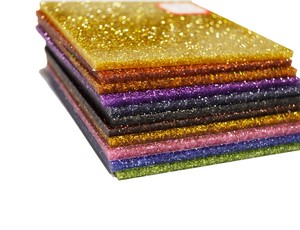 Factory Price 2mm 3mm 4mm 5mm 4x8ft <strong>Custom</strong> Color <strong>Patterned</strong> Chunky Gold Glitter Cast Acrylic Plastic Sheet Board - Product Image 3