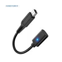 Adaptateur de chargeur USB C vers NDSi de 10 cm pour 3DS 2DS DSi NDSi vers Type C, câble de charge rapide