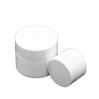 Pots de luxe en porcelaine, pot rond cosmétique, disponible en verre et en opale, blanc, crème, accessoire de beauté, 20ml,30ml,50ml et 100ml