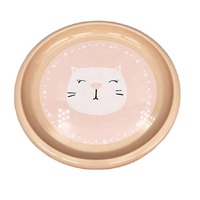 Assiette à dîner en PP sans BPA, imprimée sur mesure, écologique, durable, réutilisable, vaisselle pour enfants avec dessins animés, logo personnalisé, style américain