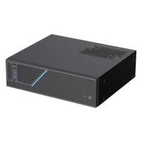 Boîtier PC de bureau SFF ultra-plat SOHOO 8,3 L, mini-châssis d'ordinateur pour petites entreprises, idéal pour le bureau et la maison