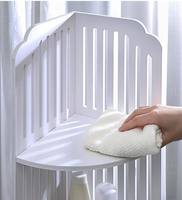 Nouveau 2026 – Étagère d'angle de haute qualité pour l'organisation de la salle de bain – Commande minimum 1 pièce – Étagère de rangement peu encombrante