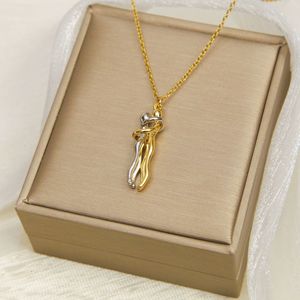 Regalo de San Valentín 2026, Juego de Collares con Besos y Abrazos, Unisex para Hombres, Mujeres y Niñas, Collar con Colgante de Pareja - Product Image 5