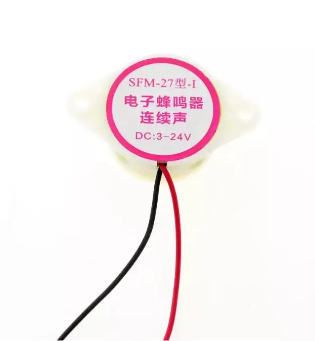 Bộ Rung Điện Tử SFM-27 Piezo DC 3-24V Hoạt Động Bộ Rung Piezo 30X15Mm Áp Điện Âm Thanh Không Liên Tục